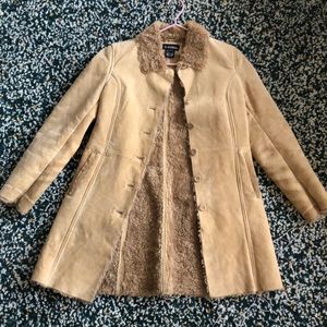 Le Chateau Leather (suede) coat. Beautiful!